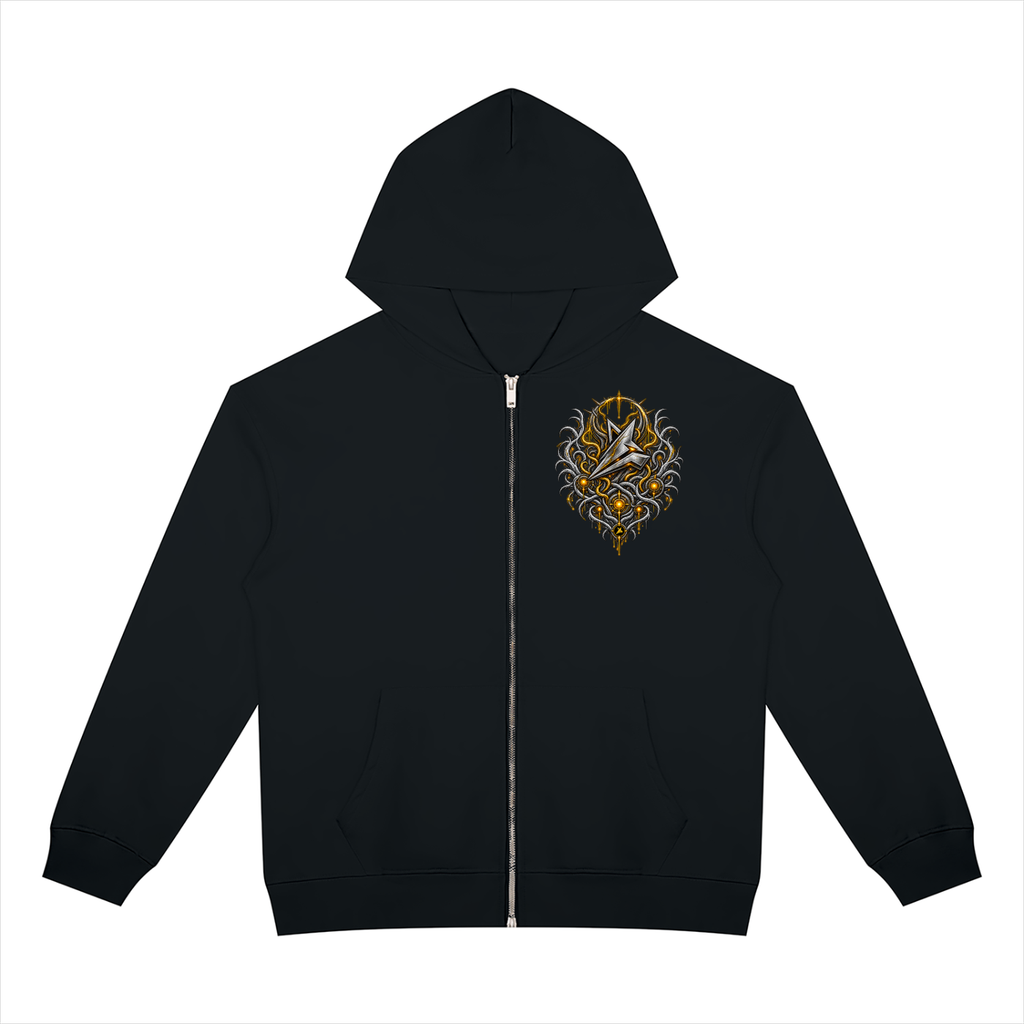 SKY THRONE - Unisex Heavyweight Full Zip Hoodie