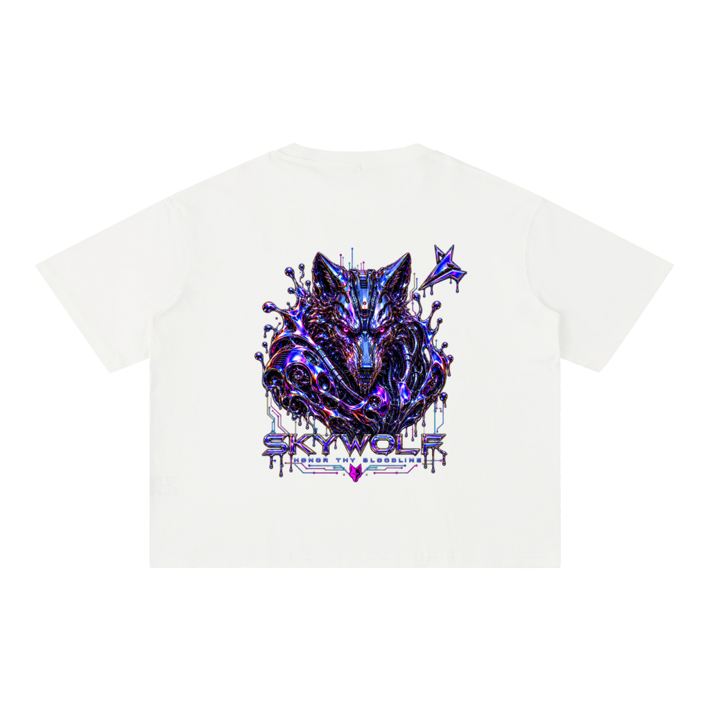 SKYWOLF EON - Mineral Wash Boxy Cotton T-Shirt