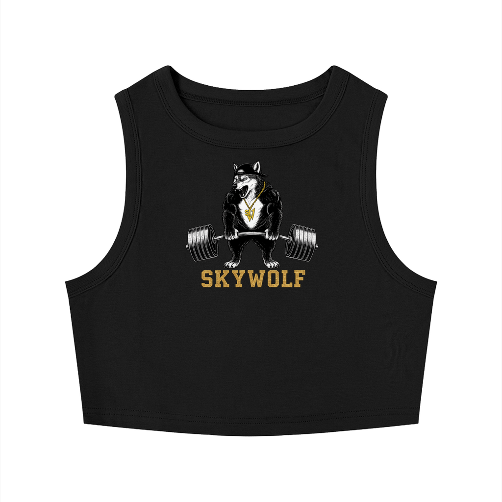 Women's Tight Crewneck Crop Tank Top