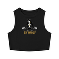 Women's Tight Crewneck Crop Tank Top