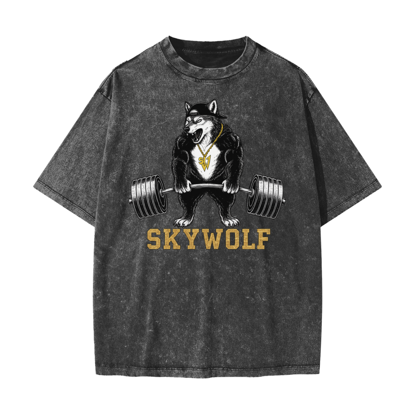 Heavyweight Snow Washed T-Shirt