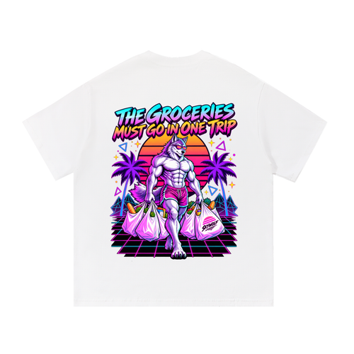 Groceries Must Go - Cotton T-Shirt