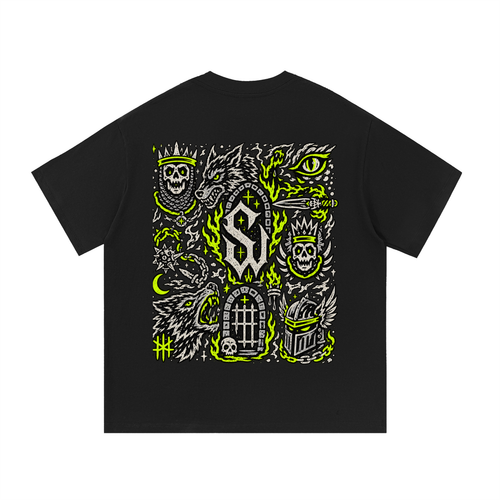 Electric Wolf - Essential Cotton T-Shirt