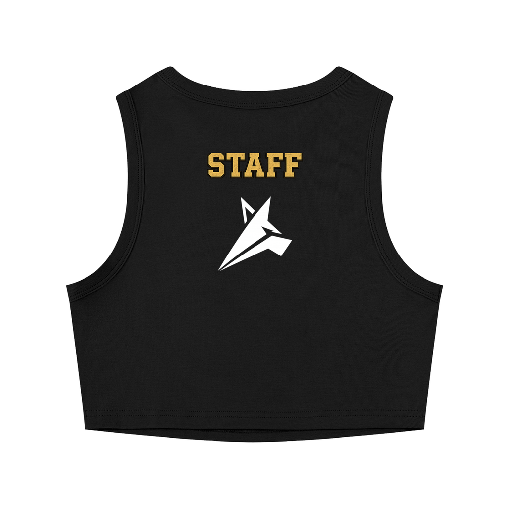 Women's Tight Crewneck Crop Tank Top