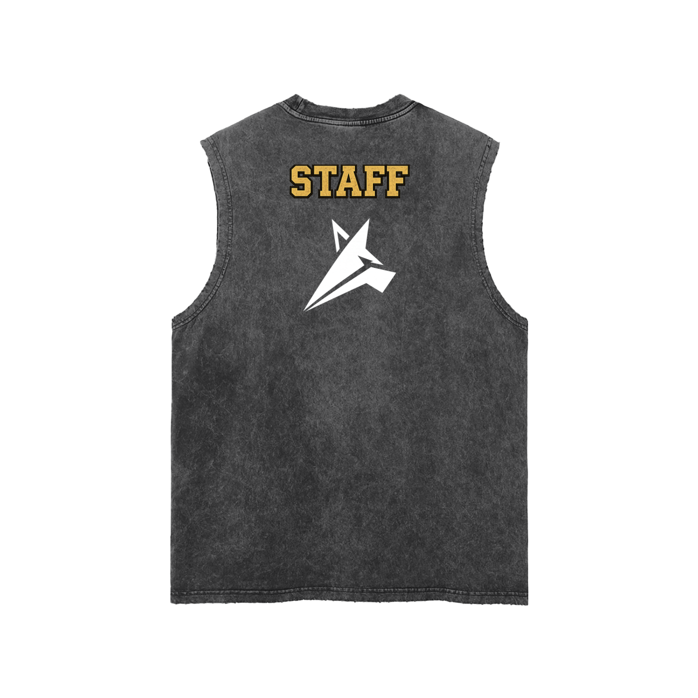 Snow Washed Frayed Hem Tank Top